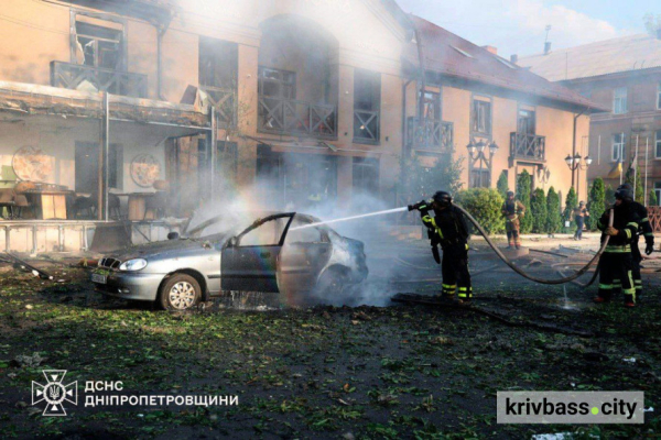 Вперше від початку війни: 4 липня росіяни двічі обстріляли Кривий Ріг шахедами і КАБом 5
