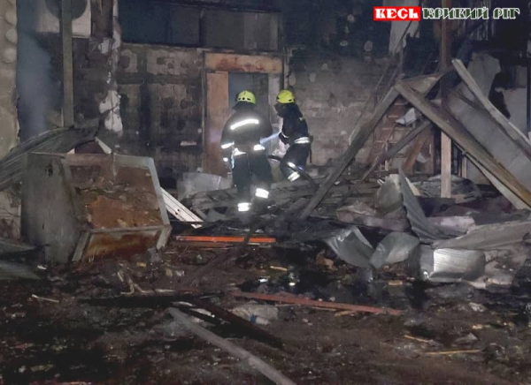 Ліквідація наслідків шахедного удару на Дніпропетровщині