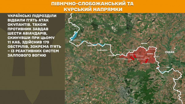 Генеральний штаб оприлюднив інформацію щодо російського вторгнення за минулу добу1