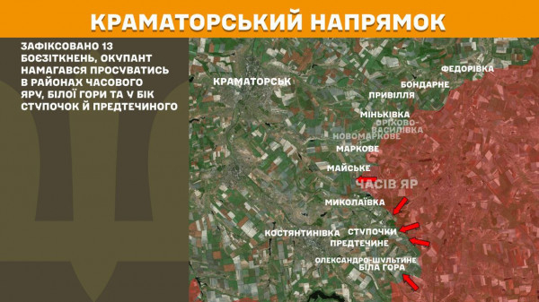 Генеральний штаб оприлюднив інформацію щодо російського вторгнення за минулу добу6