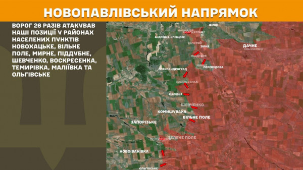 Генеральний штаб ЗСУ повідомив про стан бойових дій за минулу добу9