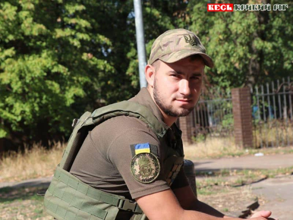 Нацгвардієць на псевдо Штемп з Кривого Рогу