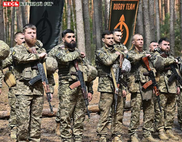 Нагородження криворізьких дронщиків батальйону «Rugby Team»до Дня Незалежності