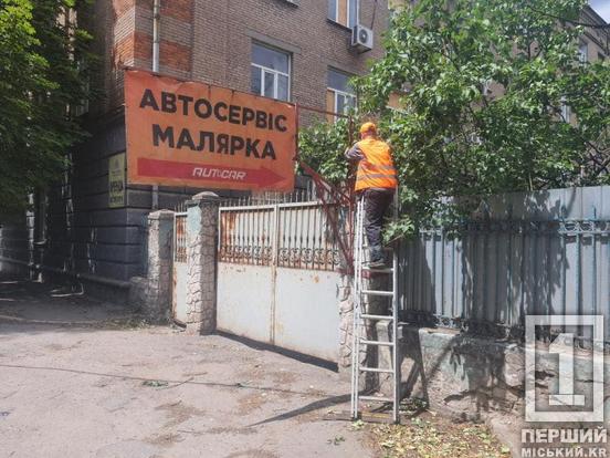 «Мінус» понад 300 реклам: вулиці Кривого Рогу стали чистішими від початку року1
