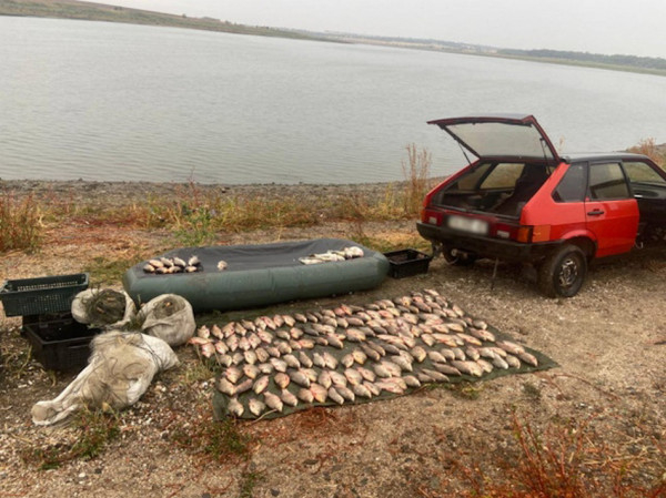 На гарячому: у браконьєра на Дніпропетровщині знайшли незаконний улов на 300 тисяч0