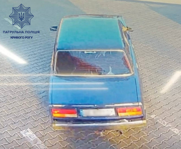 У Кривому Розі патрульні зупинили водія, який влаштував небезпечні маневри на АЗС0