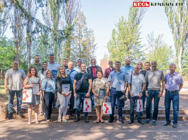Кращі робітники шахтарів ЦГЗК напередодні Дня шахтаря в Кривому Розі