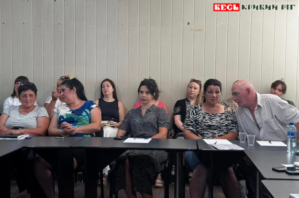 Тренінг від МКЧХ для бізнесменів Зеленодольської громади Криворізького р-ну