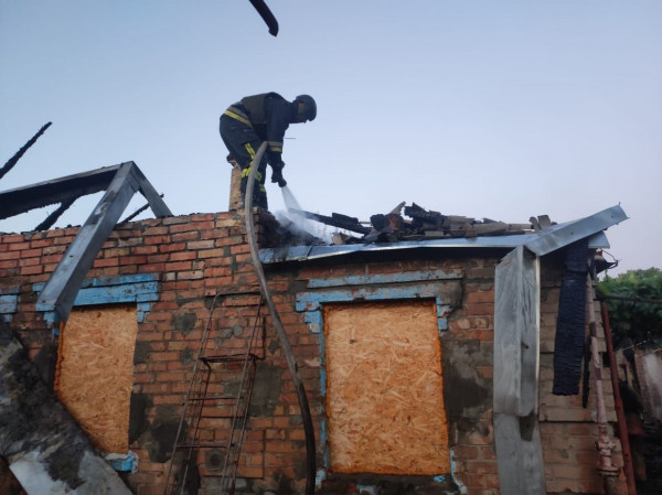 Вчергове від вогневих атак ворога потерпала Нікопольщина0