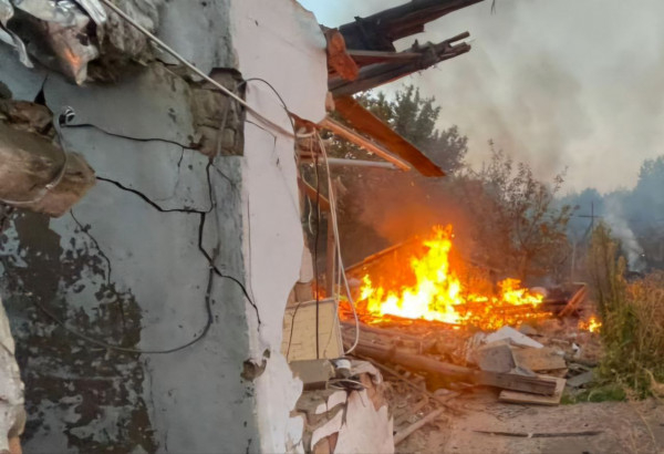 Ворог вночі атакував два райони Дніпропетровщини: пожежі, руйнування, обійшлося без жертв1