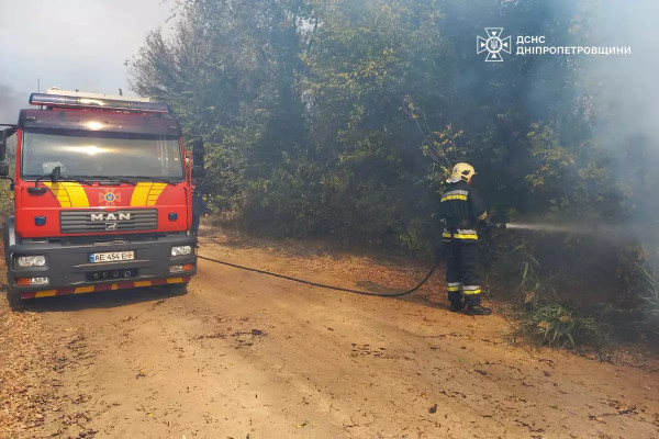 На Дніпропетровщині протягом доби вогнеборці ліквідували 37 пожеж в екосистемах3