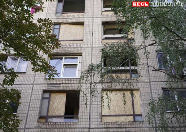 Багатоповерхівка постраждала від ворожого повітряного удару по Кривому Рогу