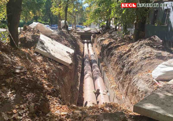 Ремонт теплотраси в Кривому Розі від Теплоцентралі