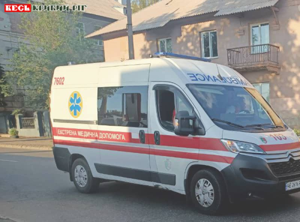 Карета ЕМД на Дзержинці в Кривому Розі