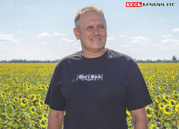 Фермер Сергій Ковтун з Криворізького району