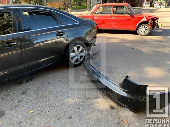 Їхати на ремонт доведеться обом: на Свято-Миколаївській не змогли розминутися ВАЗ і Audi3
