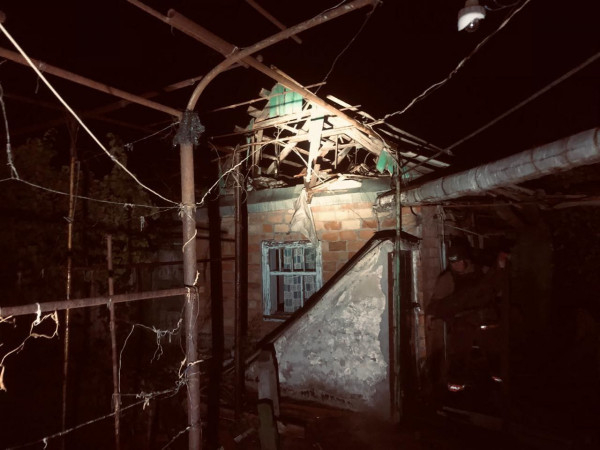 З вечора і до ранку російські окупанти продовжували атакувати Нікопольщину1