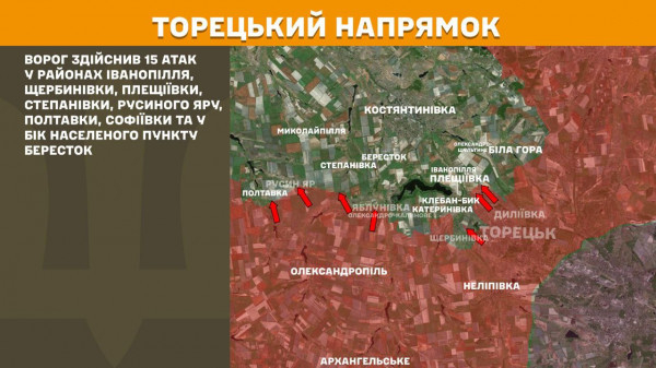За минулу добу на лінії фронту Сили оборони відбили понад 150 штурмів ворога7