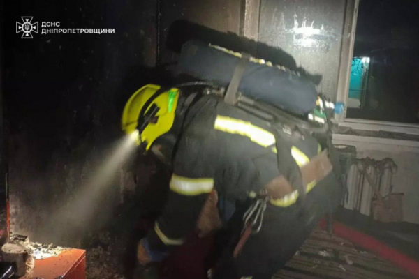 Жінка загинула у власній квартирі: у Кривому Розі вночі сталася пожежа 