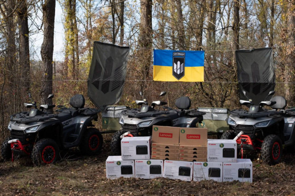 Бійцям 129-ї бригади від Кривого Рогу передали квадроцикли та обладнання2