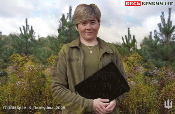 Наталія куховарить з 2006 року для криворізьких танкістів