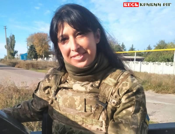 Олена Іванова з Кривого Рогу добровольцем пішла на фронт