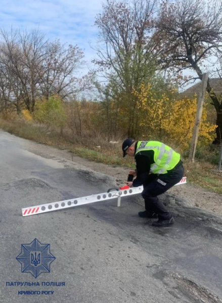 Дороги Кривого Рогу проходять перевірку на міцність: патрульні виявляють порушення