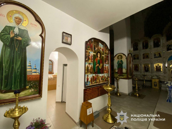 На Дніпропетровщині затримали чоловіка, який пограбував храм1