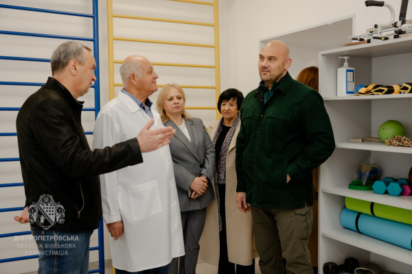 На Синельниківщині запрацює сучасне реабілітаційне відділення4