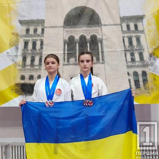 Незламний характер та воля до перемоги: криворізькі каратистки Ангеліна Поливанна та Олеся Слива привезли медалі з Кубка Європи1
