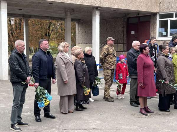 У Кривому Розі увічнили пам`ять Віктора Чуваєва, який поліг за Україну2