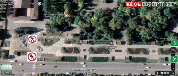 Схема роботи входів станції ШТ «Проспект Металургів» в Кривому Розі