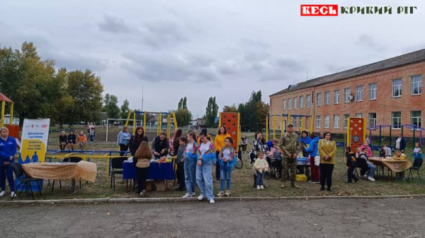 Ярмарок на фестивалі Доброфест в Новопільській громаді Криворізького району