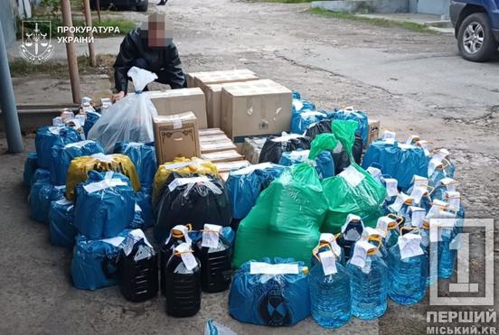 Вилучено понад тисячу літрів алкоголю та 15 тис пачок цигарок: у Кривому Розі «накрили» канал збуту фальсифікату3