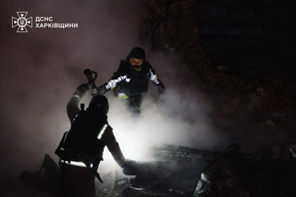 Вночі під ворожими ударами були Харків і Кіровоградщина: сталися руйнації і пожежі, є постраждалі2