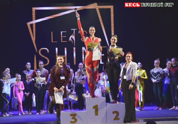 Дар’я Шестакович з Кривого Рогу – переможниця змагань з пілонного спорту