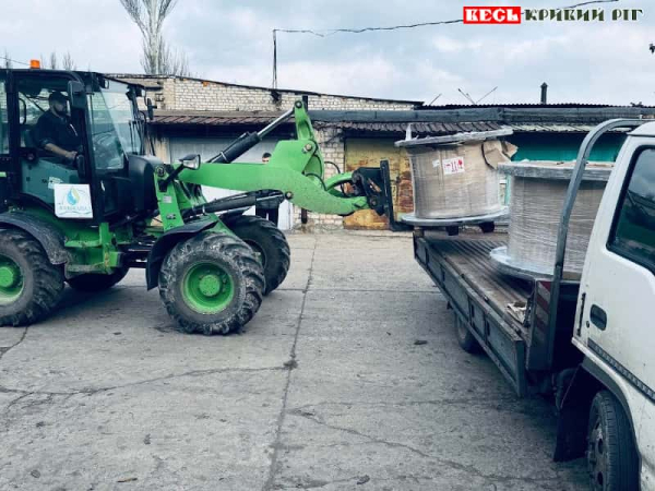 Кабелі від Червоного Хреста для Зеленодольської громади Криворізького району