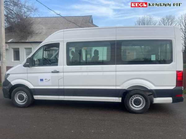 Мікроавтобус від Німеччини отримала Глеюватська громада Криворізького району