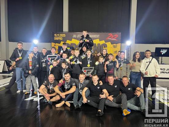 Криворізькі джиу-джистери привезли з Дніпра два десятки медалей і командну перемогу4
