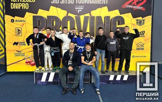 Криворізькі джиу-джистери привезли з Дніпра два десятки медалей і командну перемогу