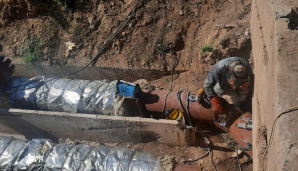 Ремонт тепломереж - фото АТ "Криворізька теплоцентраль"