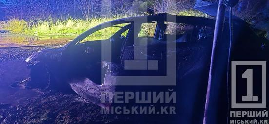 Полум’я у понад два метри висотою: у Кривому Розі цілком вигоріла Tesla2