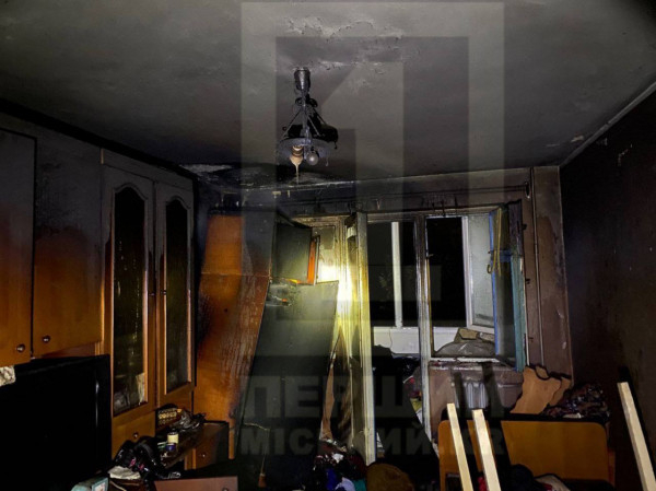 Пожежа в Покровському районі забрала життя людини0