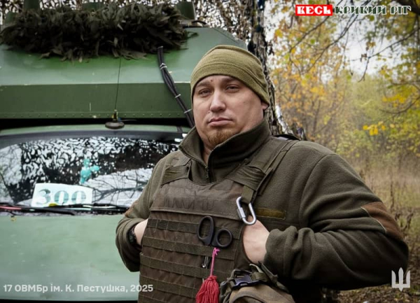 Водій-санітар «Малиш» з Криворізької бригади