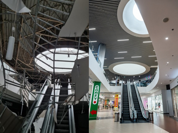 Відбудова ТРК “Сонячна Галерея” після “прильоту”: як усе відбувалося1