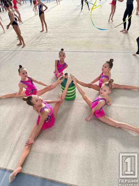Вивірені рухи та артистизм: гімнастки з Кривого Рогу вразили суддів на обласній першості3
