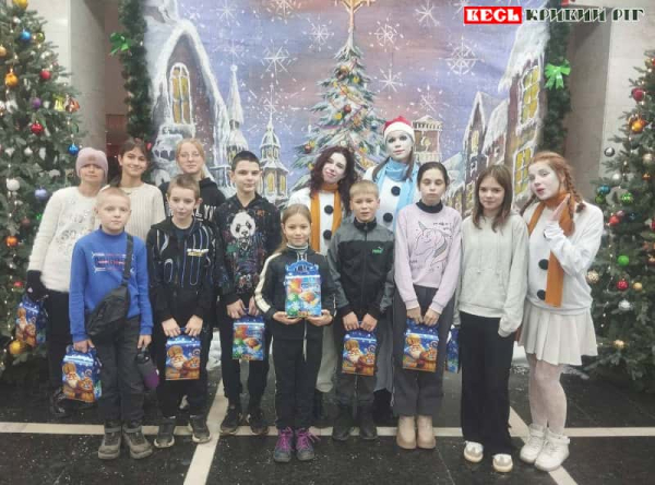 В оперному театрі Дніпра побували діти з Новопілля Криворізького р-ну