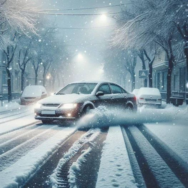 Кривий Ріг засипає снігом: рятувальники закликають до обережності на дорогах0