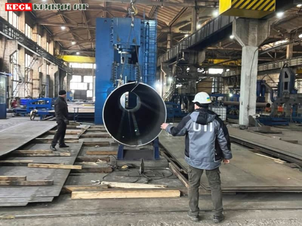 Виготовлення труб для Кривого Рогу на Метінвест-СМЦ