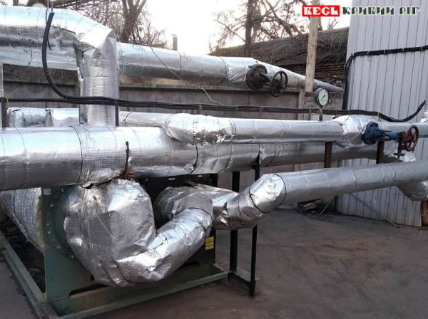 Автономна система опалення КХВ на АрселорМітал Кривий Ріг